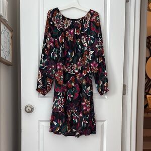 Floral Long Sleeve Dress